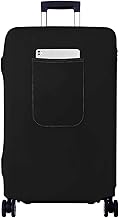 Morbuy Elastic Suitcase Cover, Protective Cabin Suitcase Cover, for Cabin 18-32 Inches, Suitcae Cover with Pocket, Washable, Anti-Scratch, Black/White, Classic