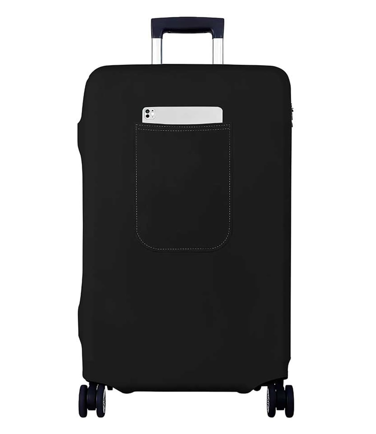 Morbuy Funda para Maletas Elástica, Negro Funda Maleta Cabina Protector Grande, para Cabina de 29-32 Pulgadas, Suitcae Cover con Bolsillo, Lavable, Antirrayaduras