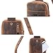 Handmade World Genuine Leather Small Sling Bag 'The Slingy' Crossbody Fanny Chest Bag For Explore Travel Adventure