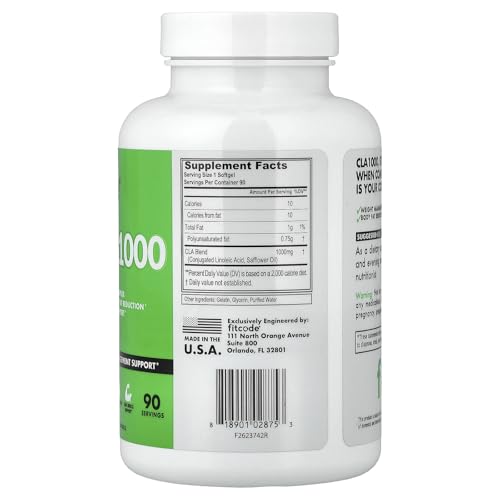 Fitcode CLA1000 ソフトジェル90粒