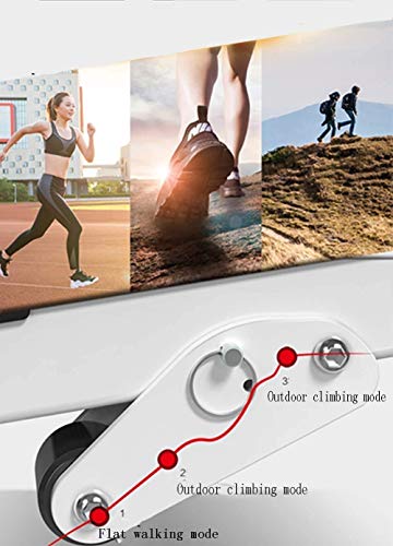 Image of Folding Treadmills Treadmill Home Fitness Mute Widening Foldable Middle Aged and Elderly Walkinghine Home Equipment Indoor Flat