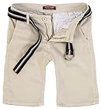 Coupe : Regular Fit - Coupe droite, short bermuda confortable en grande taille, également en XXL avec tour de taille W40, W42, taille normale.
