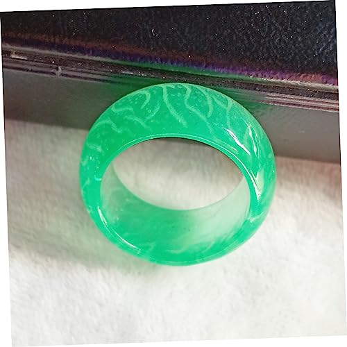Abaodam 3 Pecas Anel De Festa Anel Luminoso Anel De Resina Para Crianças Brilho No Anel Escuro Padro
