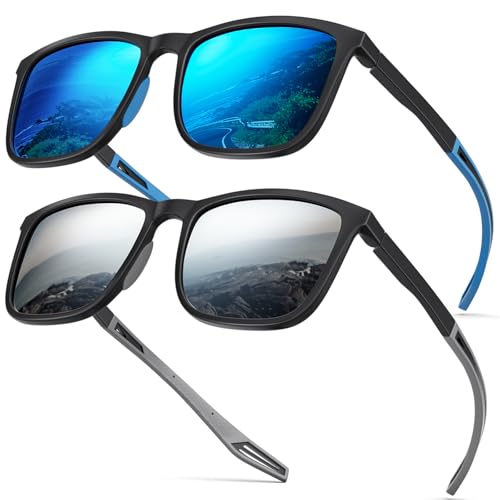 Superior Large 158MM XXL Polarized Sunglasses Men Women, Scratch/Saltwater Resistant/Oleophobic Coating Lens