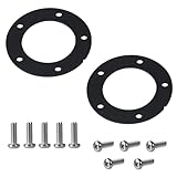2 Packs Fuel Tank Sending Unit Gasket Kit (NBR), Fuel Tank Sender Gasket & Gas Gasket Material for Boat Gas Tank, Car Truck, Replacement Fuel Pump Gasket