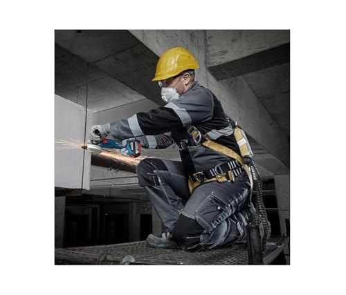Image of BOSCH GWS 18V-8 Professional Cordless Angle Grinder Kit | 800W Equivalent Power | 100mm Disc Size | Compact Design | Optimized Runtime | Advanced Safety Features | Dust-Free Cutting Solution