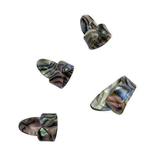 Gants Quotidiens 4 pièces/Set 1 Pouce + 3 Doigts Guitare Médiator Celluloid fingerpicks Guitare plectre Gaine Acoustique… - Les Beatles, Paul McCartney, John Lennon, RIngo Starr, George Harrison Gants Quotidiens 4 pièces/Set 1 Pouce + 3 Doigts Guitare Médiator Celluloid fingerpicks Guitare plectre Gaine Acoustique…