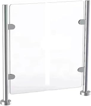 Universal Supermarket Acrylic Entrance Safety Barricade, Office Building Warehouse Metal Gate, Supermarket Entrance Fence Door for Library Store27.6x39.4 in/0.7x1 m