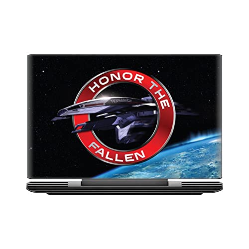 Skin Mass Effect Normandy SR1 pour masquer les rayures du HP Spectre Pro X360 G2