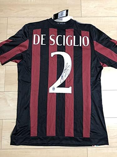 Amazon Acミラン デシーリオ サイン入りユニフォーム イタリア代表 ユベントス アイドル 芸能人グッズ 通販