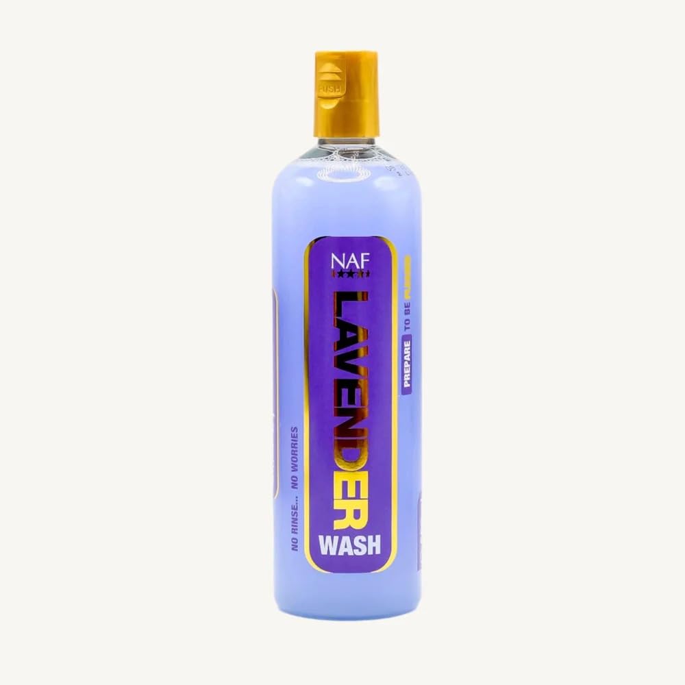 Horse Master Horse Lavender Wash โ No Rinse Horse Body Wash with Essential Lavender Oil | Refreshing Post Ride Sweat & Dirt Remover for Horses | Gentle Coat & Skin Cleanser - 500ml