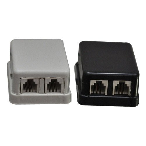 Anjali Time Industries Telephone Rojet Box With 2 Jeck (Pack Of 2 ...