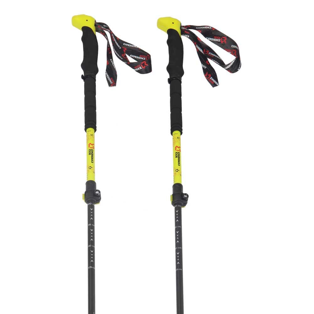 Rock Experience REUH01201 Dynamic X Pole Bastoncini da Trekking Sulphur Spring U