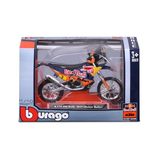 Bburago KTM 450 Rally 51070 Factory Racing Team 1 18 miniatura 2