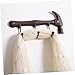 BUGUUYO Industrial Door Rack Cast Shape Hanger Robe Hooks Wall Hooks Storage Coat Hanger Key Holder Kitchen Boys and Girls