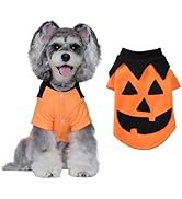 ハロウィン ペット服 かぼちゃ コスチューム コスプレ 犬 猫用 ペット コスプレ 犬服 犬の服 ペットウェア 猫服 犬猫用 仮装 変装 カボチャ ハロウィン 飾り付け パーティー 写真撮影 (XL)