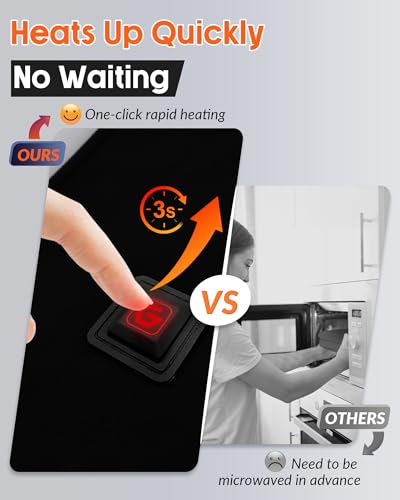 Genovega Upgraded Graphene Heated Scarf with Battery 6000mAh, Super Soft Cashmere Feeling Warm, Christmas Gift for Women