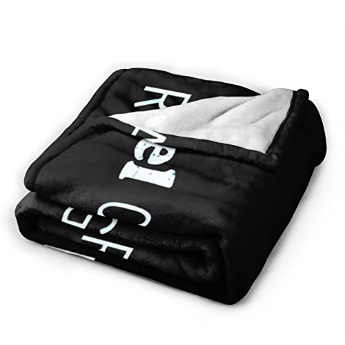 Frank Music Ocean Singer Channel Orange Throw Blanket Soft Cozy Flannel Blankets Decorative Comfortable Lightweight For Travel Sofa Bed Dormitory 40"X30" #TOP2