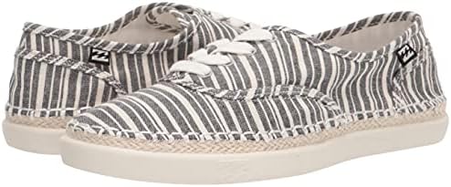 Billabong Women's Juno Sneaker, Black/White, 9 | Image 6