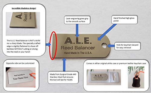 image for A.L.E. REED BALANCER - Leather Case