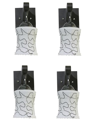 Image of Modern Decorative Designer Wall Light Industries for Living Room, Bedroom, Bedside, and Decorative Lighting Indoor Use, Bulb Not Included (Crush, 4)