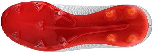 Chuteira Adidas X 19+ FG Futebol infantil, Prata, 4.5 Narrow Big