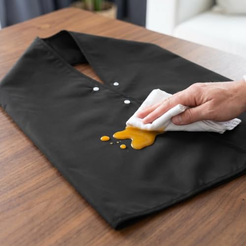 Babero tipo bufanda para adultos absorbente y reutilizable pack de 2 6
