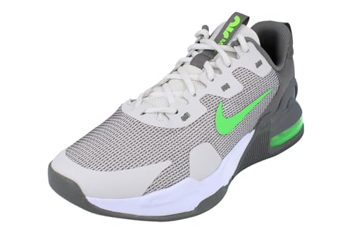 Image of Nike M AIR MAX Alpha Trainer 5-Phantom /Green Strike-White-Flat PEWTER-DM0829-009-8UK