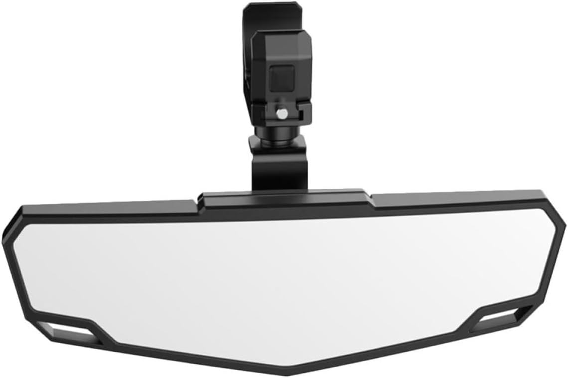 POPETPOP Universal Utv Atv Blind Spot Mirror Black Abs Material Adjustable Auxiliary Rearview Mirror for Off-road Vehicles Increasing Driving Safety
