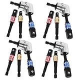 Tournevis d'extension de foret - l'accessoire de perceuse d'angle est un moyen d'étendre les capacités de votre perceuse, vous permettant de vous attaquer à une plus large gamme de projets, d'accessoires de perceuse et d'accessoires