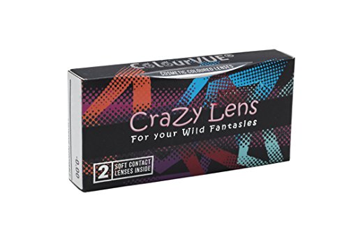 ColorVue Crazy Terpolymer Quarterly Conatct Lens, 2 Units (Madara) - Image 5