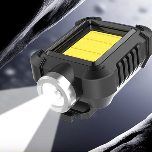Lámpara frontal de carrera con correa ajustable y batería de 1000 mAh 6