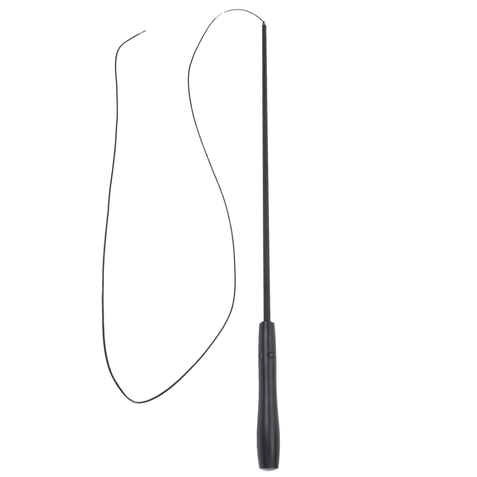 Topiky Varita Telescópica para Gatos, Juguete Interactivo LED para Gatos con USB Recargable, Varita Retráctil para para Jugar y Hacer Ejercicio en Interiores