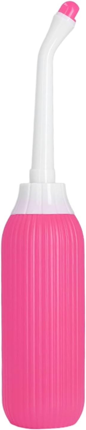 Portable Travel Bidet, Fairy Bottle for Pregnant Women Postpartum Care Removable Multi-Purpose Efficient Pink