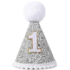 Silver Boho Birthday Hat