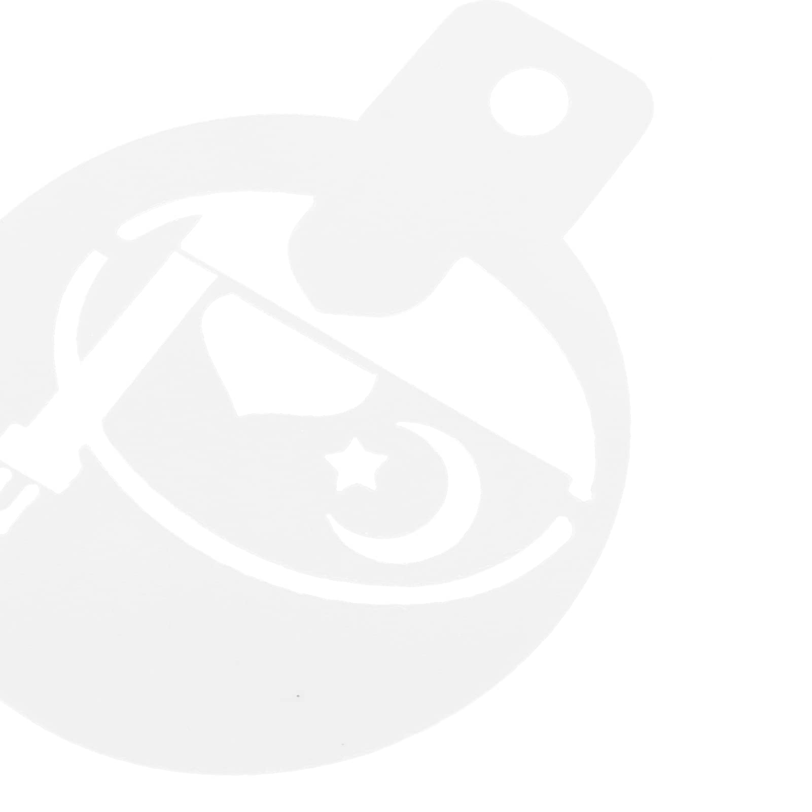 80PCS Eid Mubarak Cookie Stencil Set Ramadan Reusable Cakes Baking Template Islamic Ramadan Kareem Muslim Party Decors Supplies for DIY Art Cake Mould