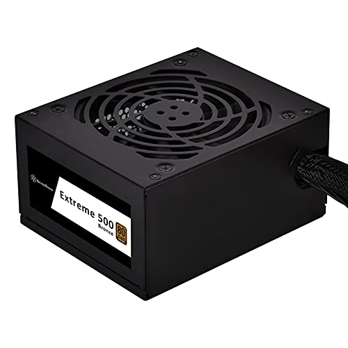 Image of Silverstone Extreme 500 Bronze 80 Plus Bronze 500W SFX Power Supply, SST-EX500-B