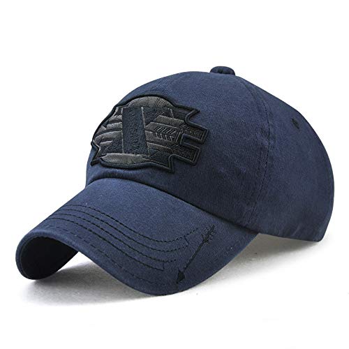 sdssup Hombres y Mujeres Marea Moda Gorra Flecha Elemento Exterior Sombrero para el Sol en el Azul Ajustable