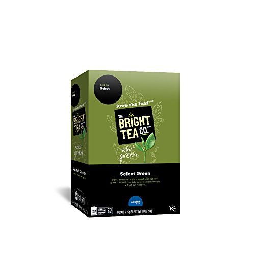 THE BRIGHT TEA CO., Select Green Tea Freshpacks for MARS DRINKS FLAVIA Brewer, 20 Packets