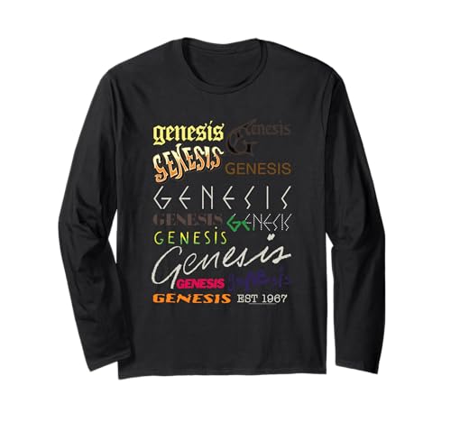 Image of Genesis Logo History Since 1967 Long Sleeve T-Shirt