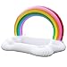 Nicejoy Pool-becherhalter Nfelable Getränkehalter Schwebespielzeug PVC Flasche Untersetzer Mit Regenbogenwolken Für Pool Party Wasser Unterhaltung