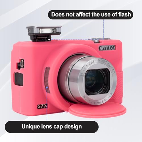 Funda de silicona y protector para Canon G7X Mark III - Fernando Cortés