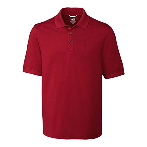 Camiseta polo para hombre grande y alto de Cutter & Buck, manga corta, protección UV UPF 35+ miniatura 1