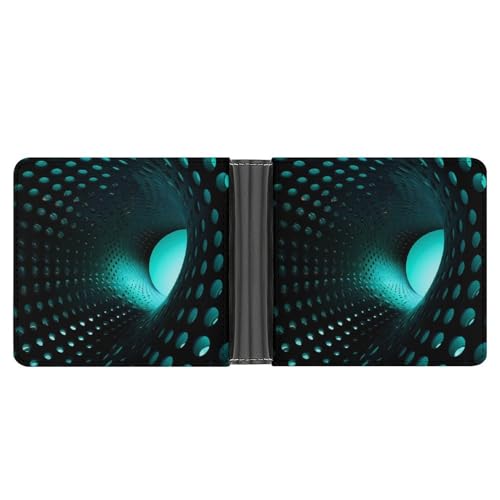Optical Illusion 3D Funny Billfold Wallet Credit Card Holder Slim Passcase Pouch Purse for Men Women