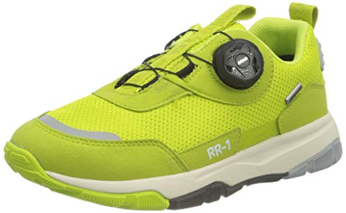 Richter Kinderschuhe Barfußschuhe Jungen Samy - Flexible Sohle, Premium Leder, Lagoon/Nautical/Lime