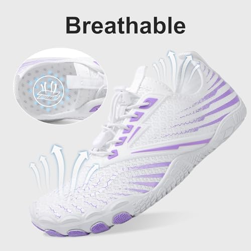 Barefoot Trail for Women Men, Waterproof Pro Trail Running with Wide Toe Box Healthy & Non-Slip Barefoot，Athletic Outdoor Hiking Footwear3