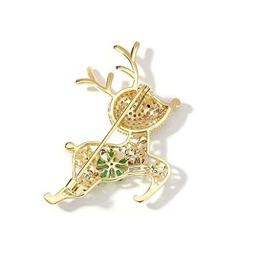 Broche Fauve Broche Design Mignon Fixation Sécurisée pour Grand Manteau