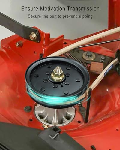 NTSUMI Flat Idler Pulley Replace 604792 Fit for Raptor SD SDX Flip-Up and Super S, Lawn Mower 54\" and 60\" Deck Belt Pulley