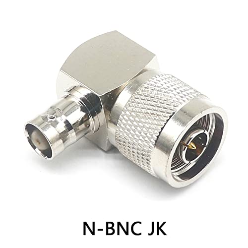 Conector RF tipo codo N macho a BNC hembra para evitar daños en cables coaxiales rígidos 3