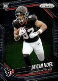 2025 Panini Prizm Football Card #386 Jaylin Noel RC Rookie Card Texans